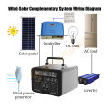 500 Вт Портативная электростанция 500WH 135200MAH Солнечный генератор CPAP Резервное копирование батареи Батареи БАК 110 В 22 В для туристической поездки